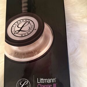 Pittman Classic III Stethoscope - Black/rainbow